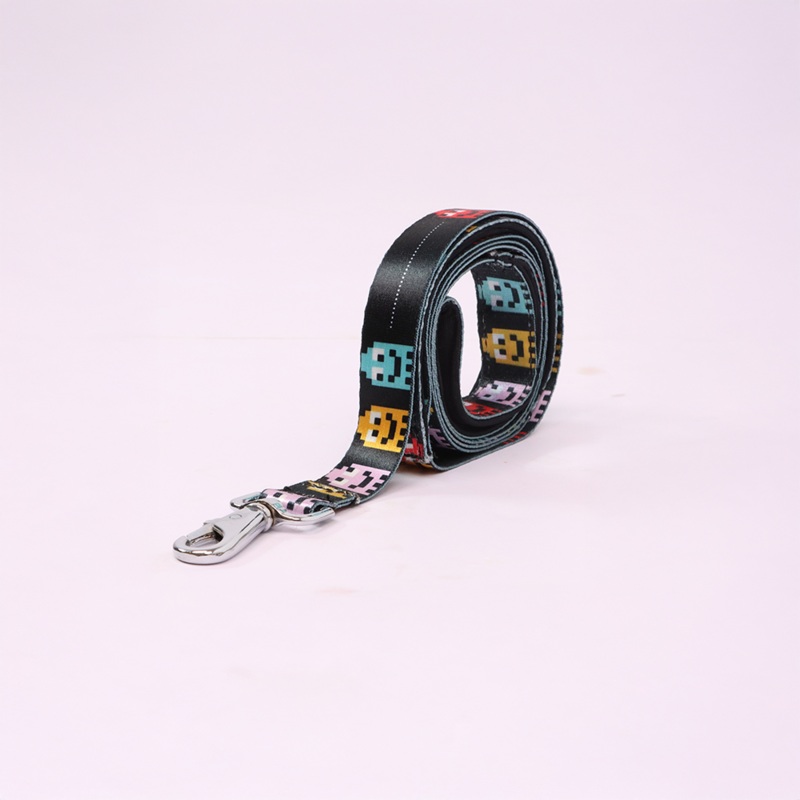 Skatrs Arcade Mood Leash for Dogs and Cats M:14-18 in Neck