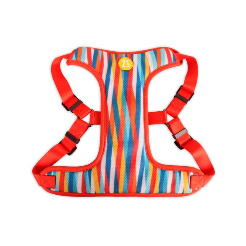 Zoomiez Adjustable Tango Printed Step in Mesh Harness for Dogs XS