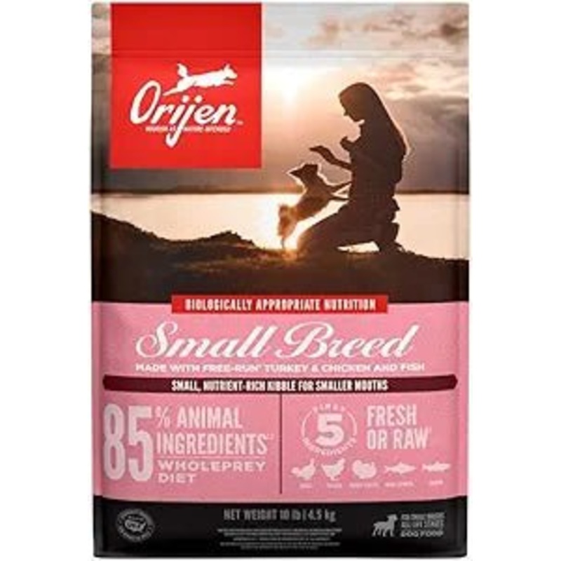 ORIJEN Small Breed Grain-Free Dry Dog Food, 10-lb bag