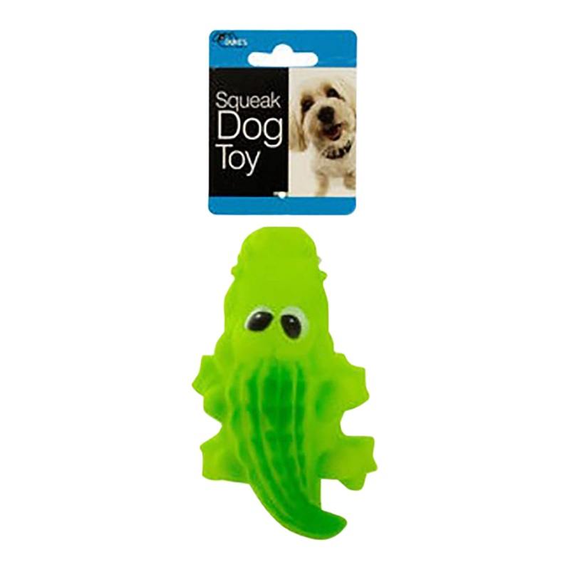 Crocodile Squeaky Dog Toy, Assorted, 5″ Assorted 5″