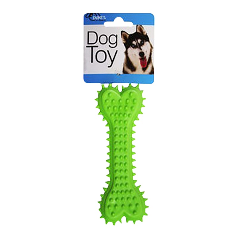 Spike Bone Dog Chew Toy, Assorted, 5″ Assorted 5″
