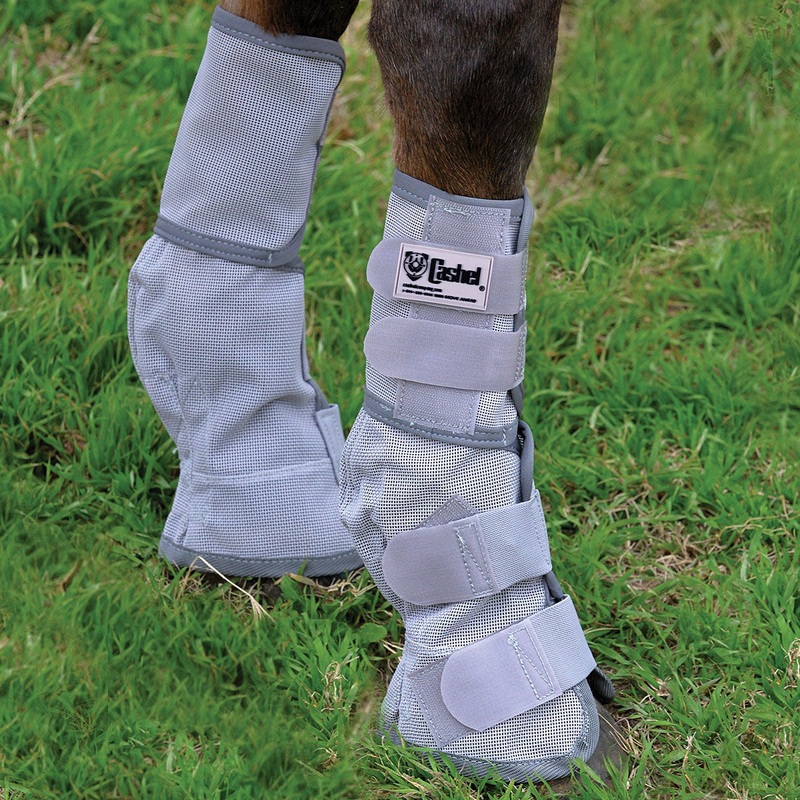 Crusader Leg Guards, Pair Grey Mini Pony
