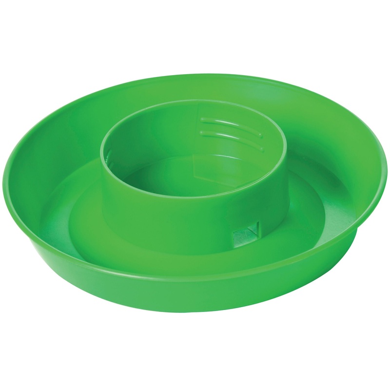 Little Giant Color Chick Waterer Base, Quart Lime Green
