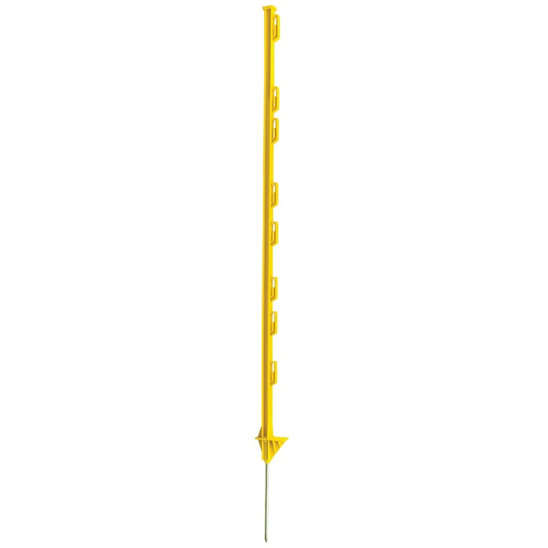 48″ Step-In Poly Post, Box of 10 Yellow