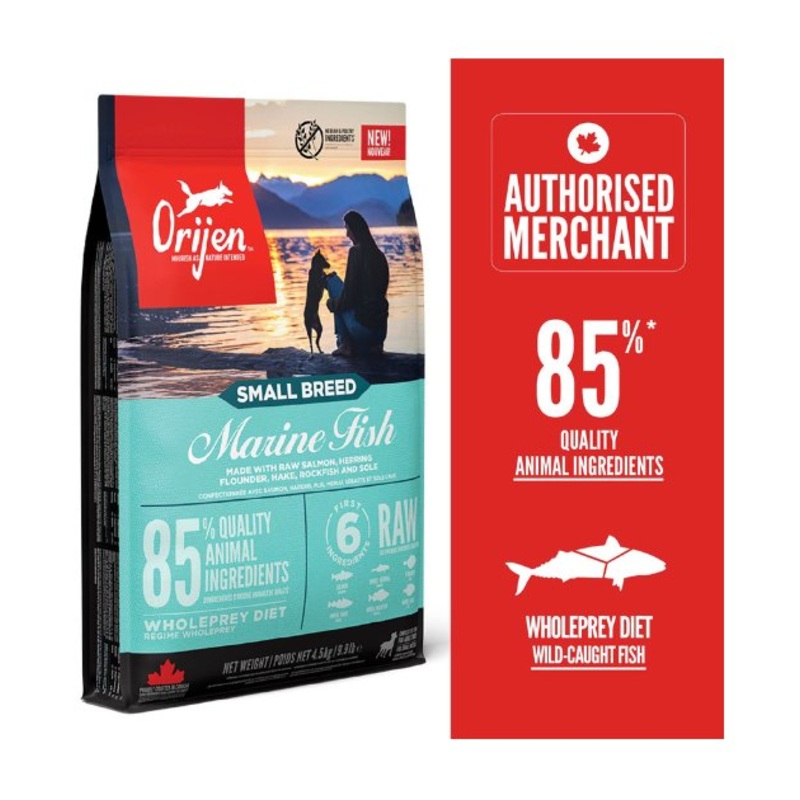 Orijen Small Breed Marine Fish Dry Dog Food 1.8kg