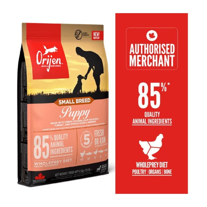 Orijen Small Breed Puppy Dry Dog Food 1.8kg